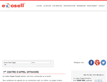 Tablet Screenshot of exosell.com
